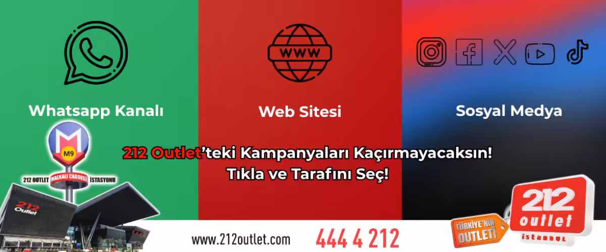 Ilk Senin Haberin Olacak 212 Outlet