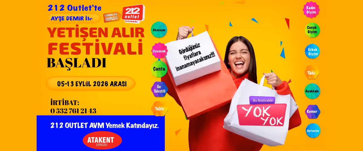 Yetisen Alir Festivali 212 Outlet Avm Mall Istanbul Slide